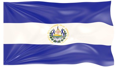 El Salvador 'un Dalgalı Bayrağı