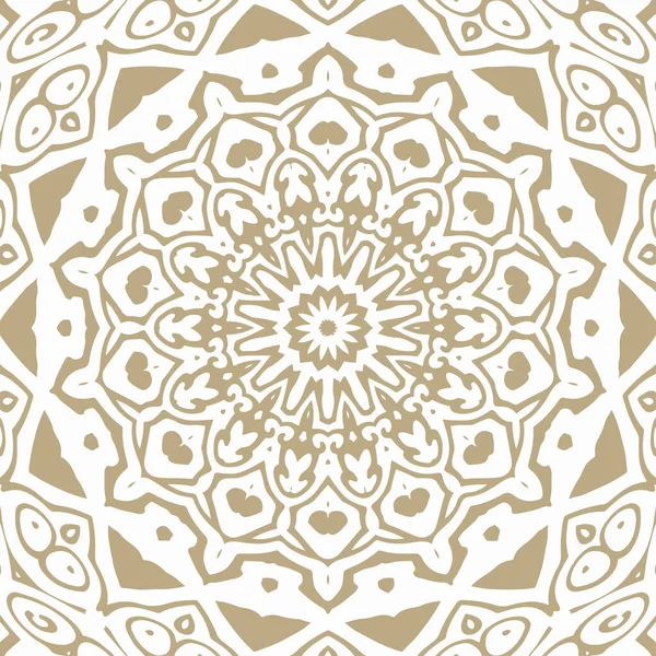 Oriental Seamless Vector Pattern Nahtloses Ornament Für Textilien Packpapier Mode — Stockvektor