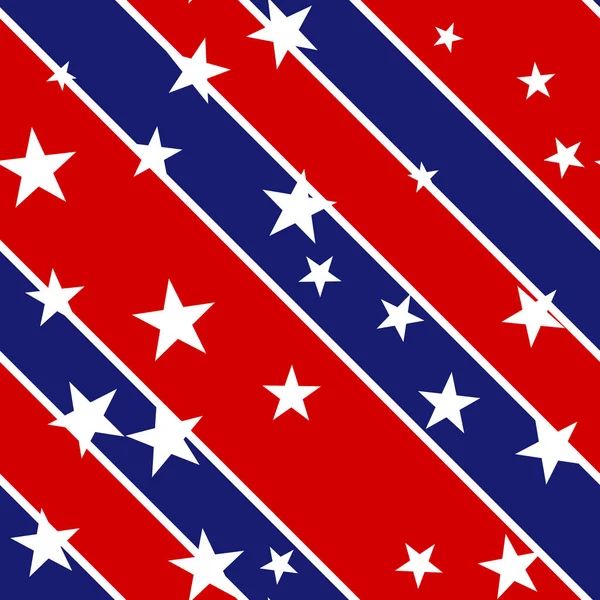 Birleşik Devletler Yıldızlar Çizgiler Seçim Arkaplanı Kusursuz Desen — Stok fotoğraf