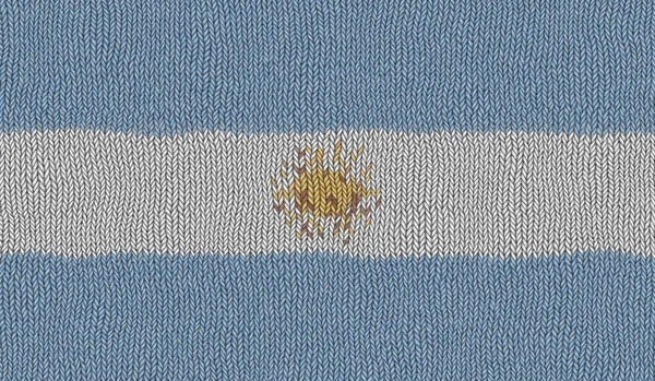 Ilustración Una Bandera Punto Argentina —  Fotos de Stock