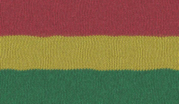 Ilustración Una Bandera Punto Bolivia — Foto de Stock