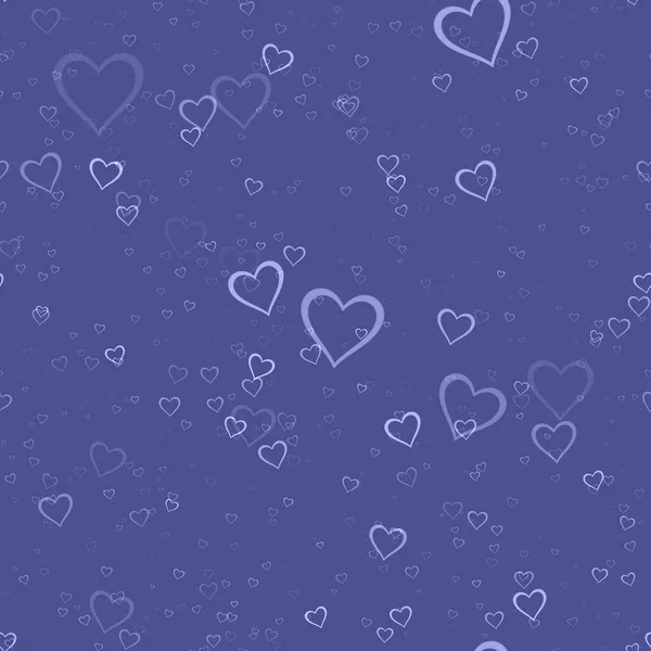 Сердечные Брызги Заднем Плане Happy Valentine Day Decoration Illustration Seamless — стоковое фото