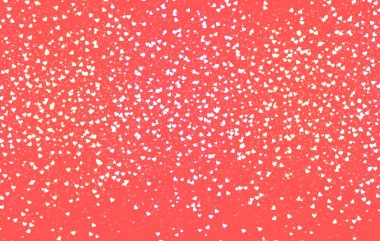 Arka planda kalp spreyleri - Sevgililer Günü Dekorasyonun kutlu olsun