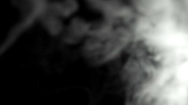 bulanık şeffaf duman siyah