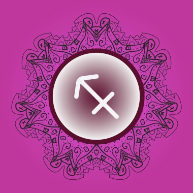 Burçlarda Saggitarius yazıyor. 