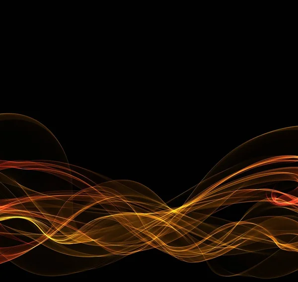 Abstract Fire Lines Copyspace — Stock Photo, Image