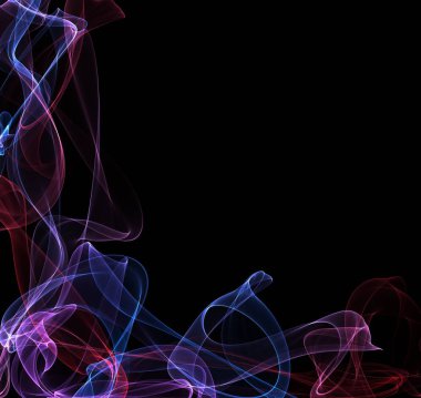 renkli arka plan dalga ile. soyut renkli bükülmüş dalgalar