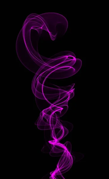 Pink Violet Smoke Black — Stock Photo, Image