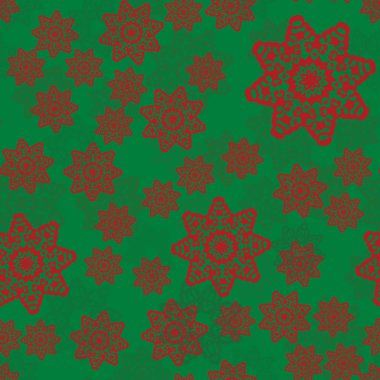 Çiçek motifleri ile dikişsiz etnik desen. Kumaş veya çözgü kağıdı için Mandala stilize baskı şablonu. Boho çılgın moda tasarımı .