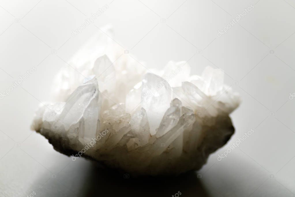 Colorless Quartz Crystall