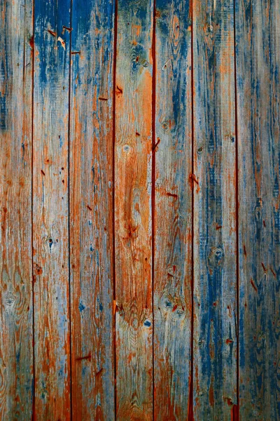 生锈的木板 - 过时的硬木图案 — 图库照片