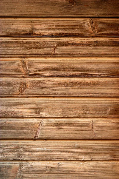 Old Dark rough wood floor or surface with splinters and knots. Brown oak wood texture. background old panels — Stock Photo, Image