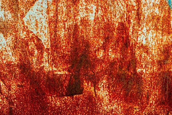 Выветриваемая текстура старой окрашенной в белый лист железа — стоковое фото