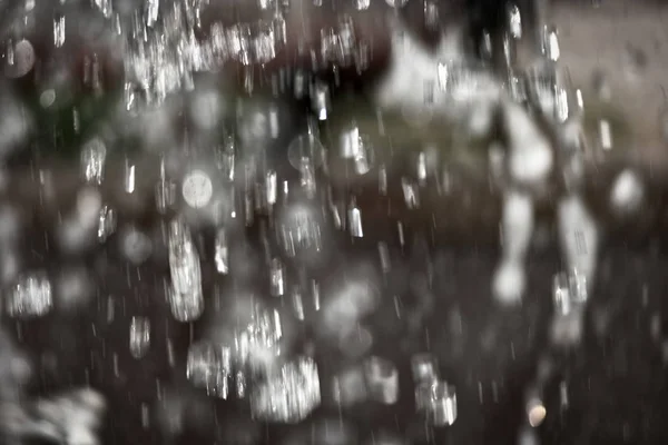 Fondo de paredes borrosas gotas de agua — Foto de Stock