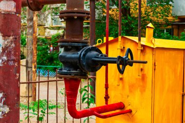 Ev dışına monte edilen gaz dağıtım ünitesi