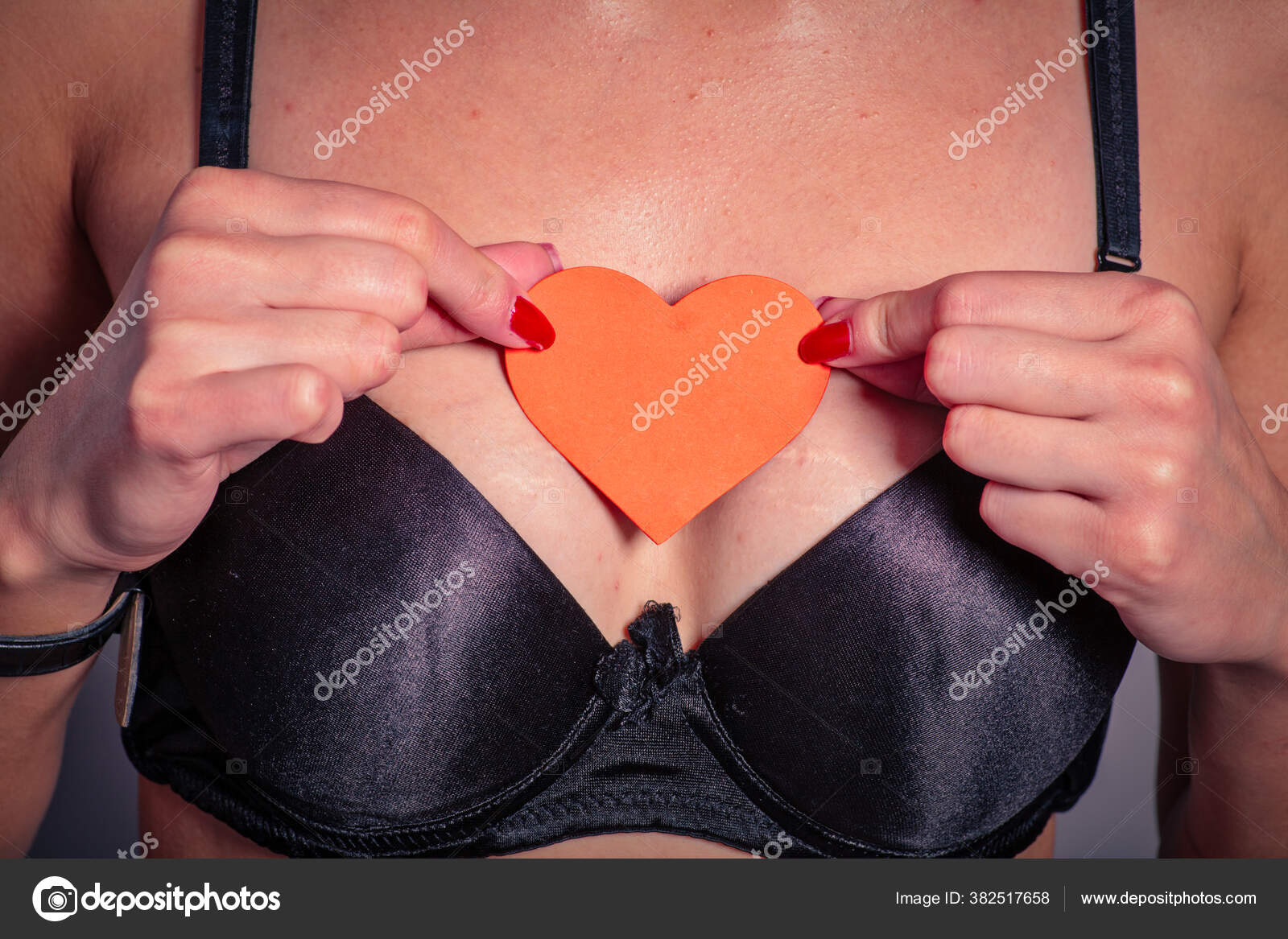 bra marks on chest