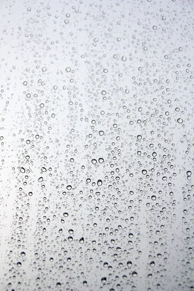 Gotas de chuva na janela — Fotografia de Stock