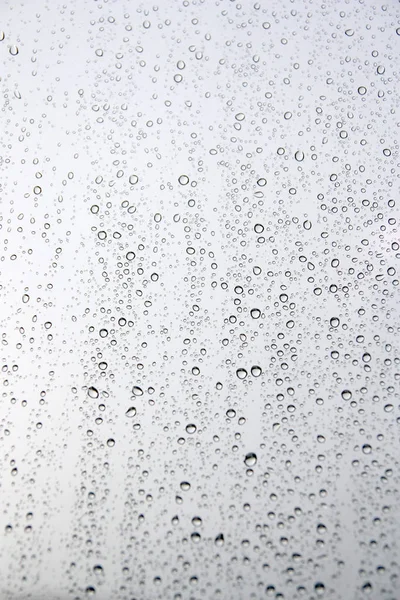 Gotas de chuva na janela — Fotografia de Stock