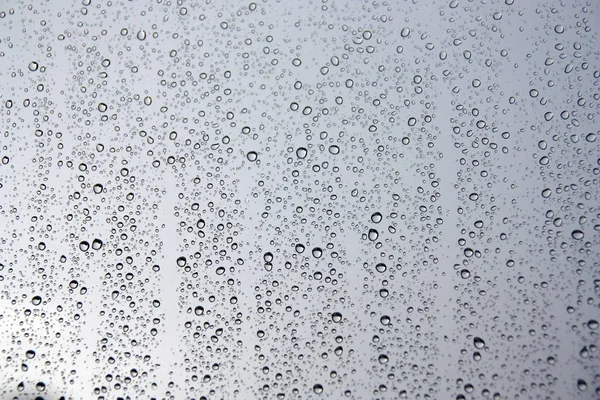 Drops of rain on the window — Stock Photo, Image