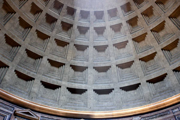 Interno Del Pantheon Roma — Foto Stock