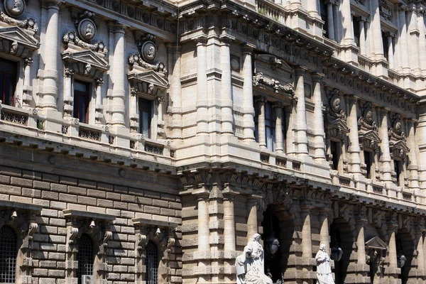 Palazzo Giustizia Sede Della Corte Suprema Cassazione Della Biblioteca Pubblica — Foto Stock