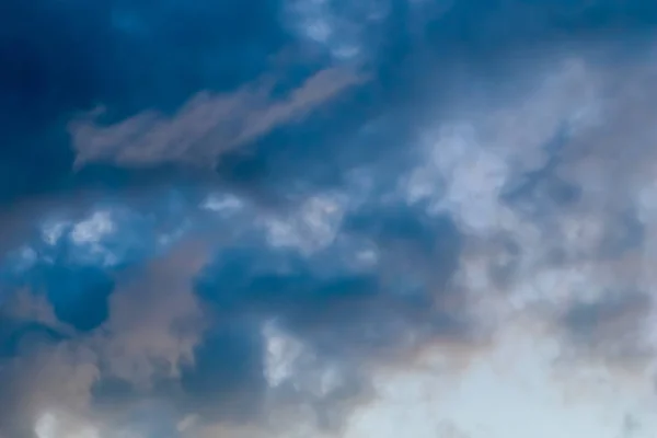 Wolken Lucht Foto Collectie Genomen Verschillende Perioden Van Één Gezicht — Stockfoto