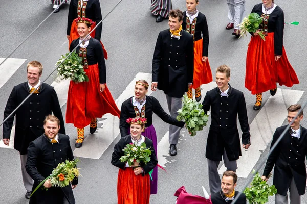 拉脱维亚歌舞节 — 图库照片