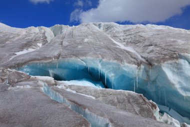 eriyen buzul büyük yarık