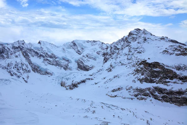 Mount Ullukara Nézd Gleccser Bashkara — Stock Fotó