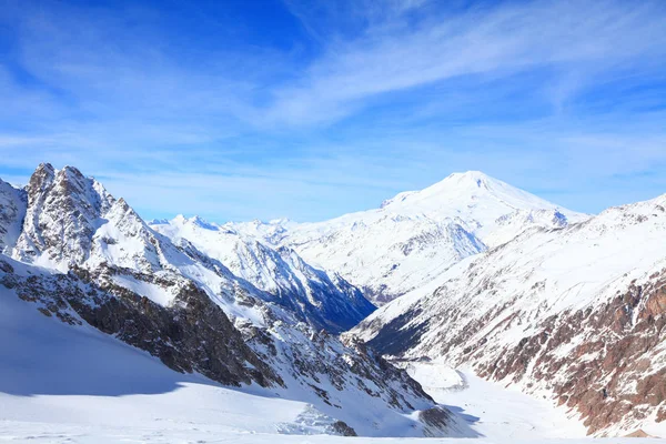 Adyl Sou Gorge Vista Dal Passo Gumachi — Foto Stock