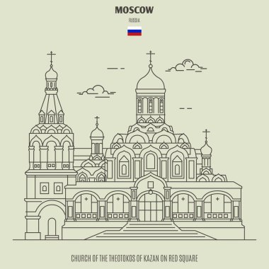 Moskova'da Kızıl Meydan'daki Kazan Theotokos Kilisesi, Rusya
