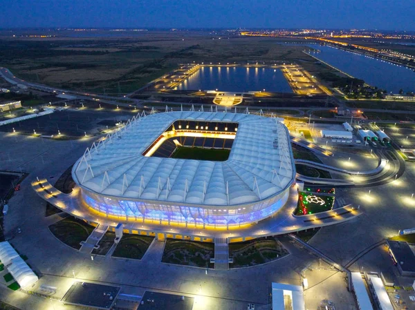 Rostov Arena Stadı havadan görünümü
