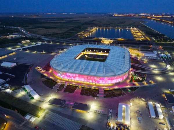 Rostov Arena Stadı havadan görünümü