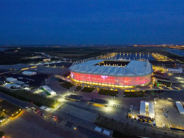 Vista aérea do estádio Rostov Arena — Fotografia de Stock