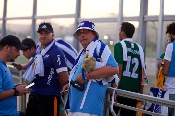 Uruguay taraftarları maç Uruguay - Suudi Arabistan