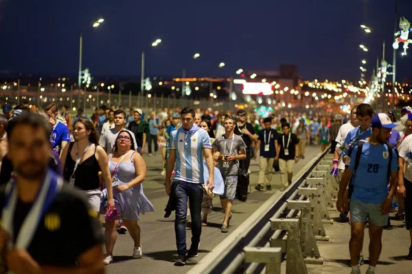 Uruguay taraftarları maç Uruguay - Suudi Arabistan