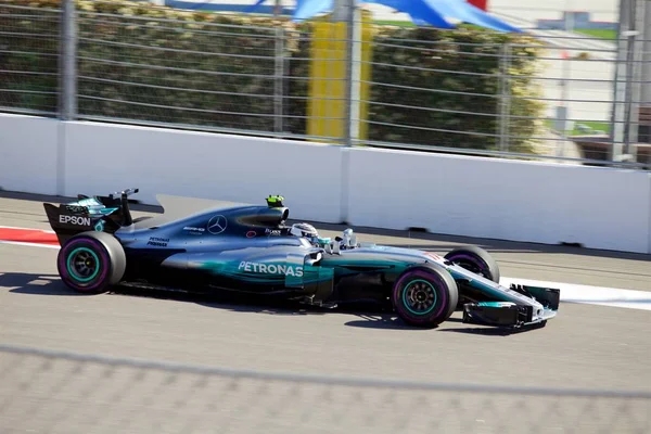 Sotchi Russie Avril 2017 Valtteri Bottas Mercedes Amg Petronas Team — Photo