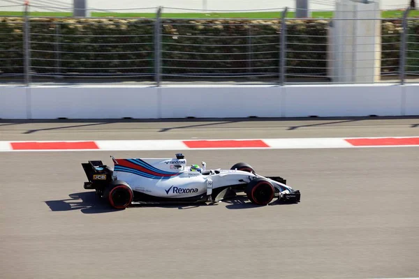 Sochi Rússia Abril 2017 Felipe Massa Equipe Williams Martini Racing — Fotografia de Stock