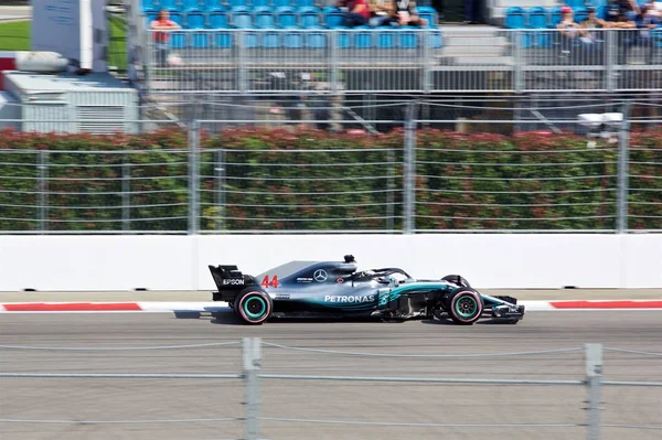 Lewis Hamilton da Mercedes AMG Petronas. Fórmula Um. Sochi Rússia . — Fotografia de Stock