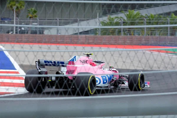 Sotschi Russland September 2018 Esteban Ocon Racing Point Force India — Stockfoto