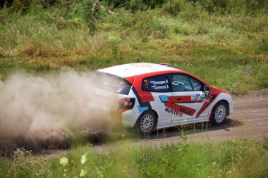 Rusya, Rostov-on-Don-30 Temmuz 2016: Honda ralli Tikhiy Don toplumsal