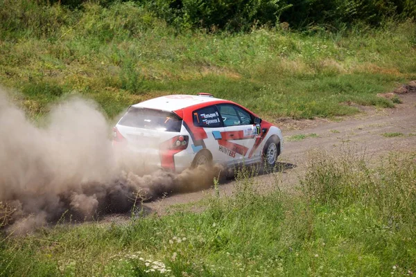 Rússia, Rostov-on-Don - 30 de julho de 2016: HONDA Civic em Rally Tikhiy Don — Fotografia de Stock