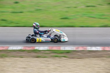 Karting genç pilotların Rekabet