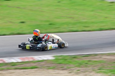 Karting genç pilotların Rekabet