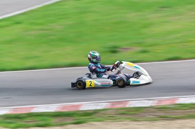 Karting genç pilotların Rekabet