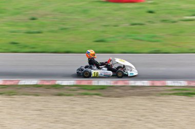 Karting genç pilotların Rekabet