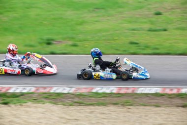 Karting genç pilotların Rekabet