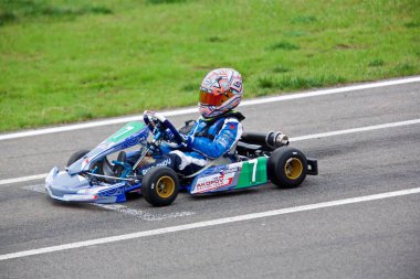 Karting genç pilotların Rekabet