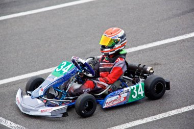 Karting genç pilotların Rekabet