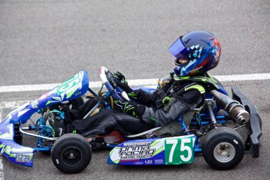 Karting genç pilotların Rekabet